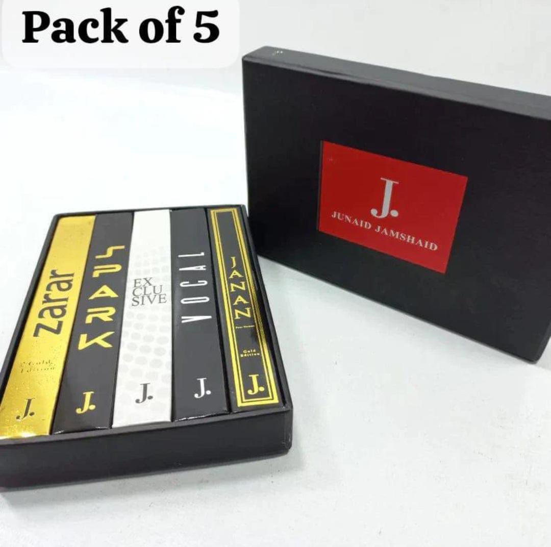 J. Perfume Pack Of 5 Unisex Perfumes