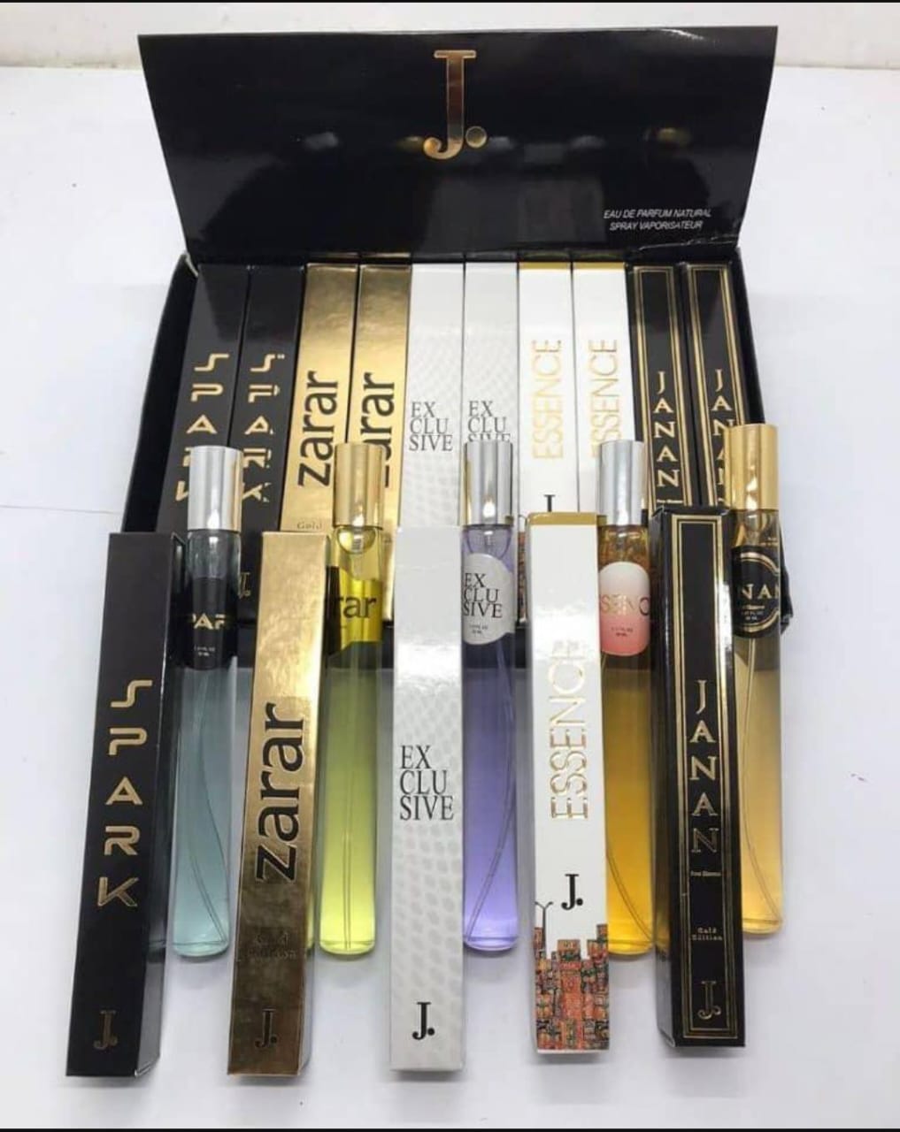 J. Perfume Pack Of 5 Unisex Perfumes