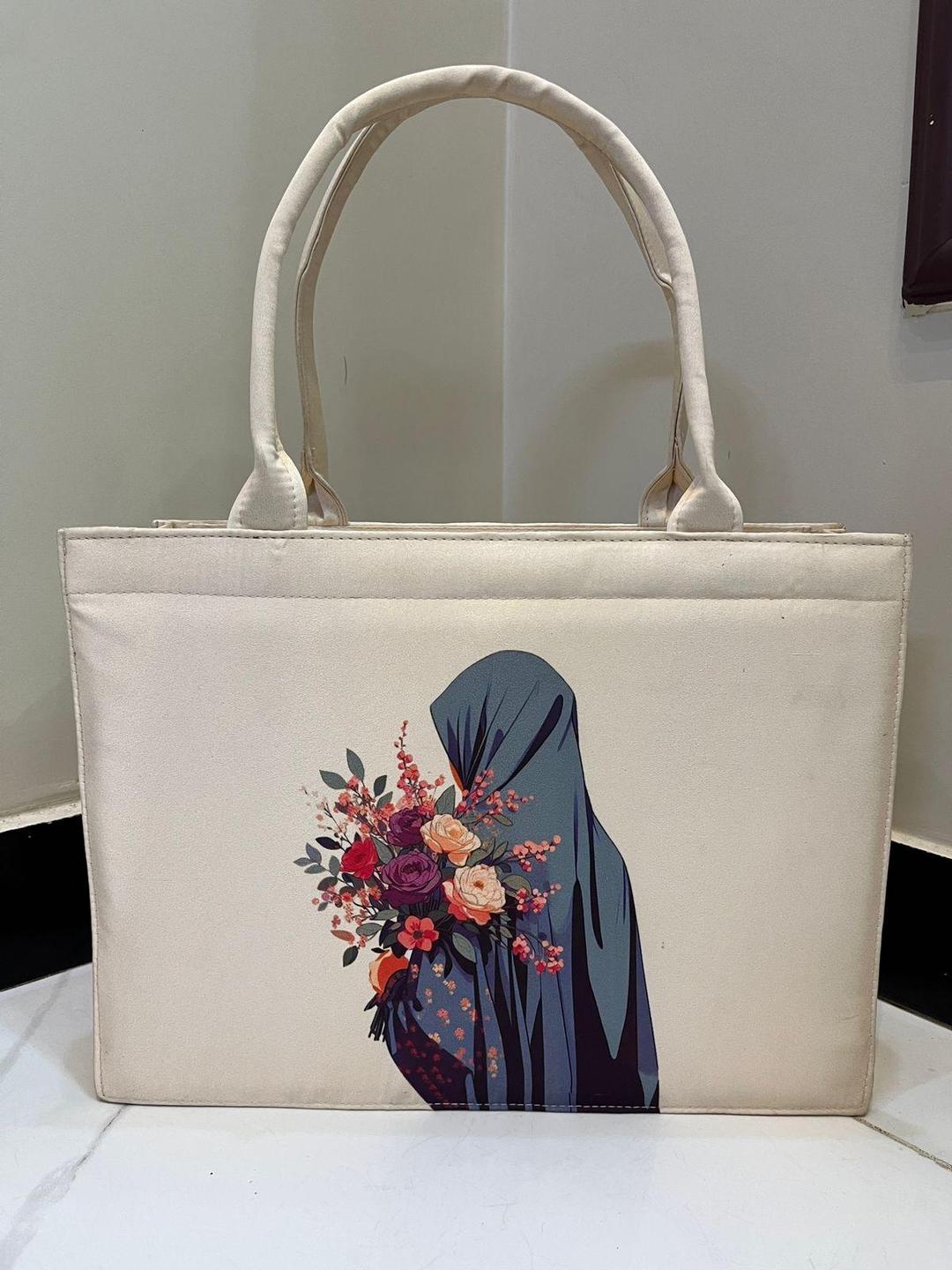 Girl's Canvas Printed Handbag