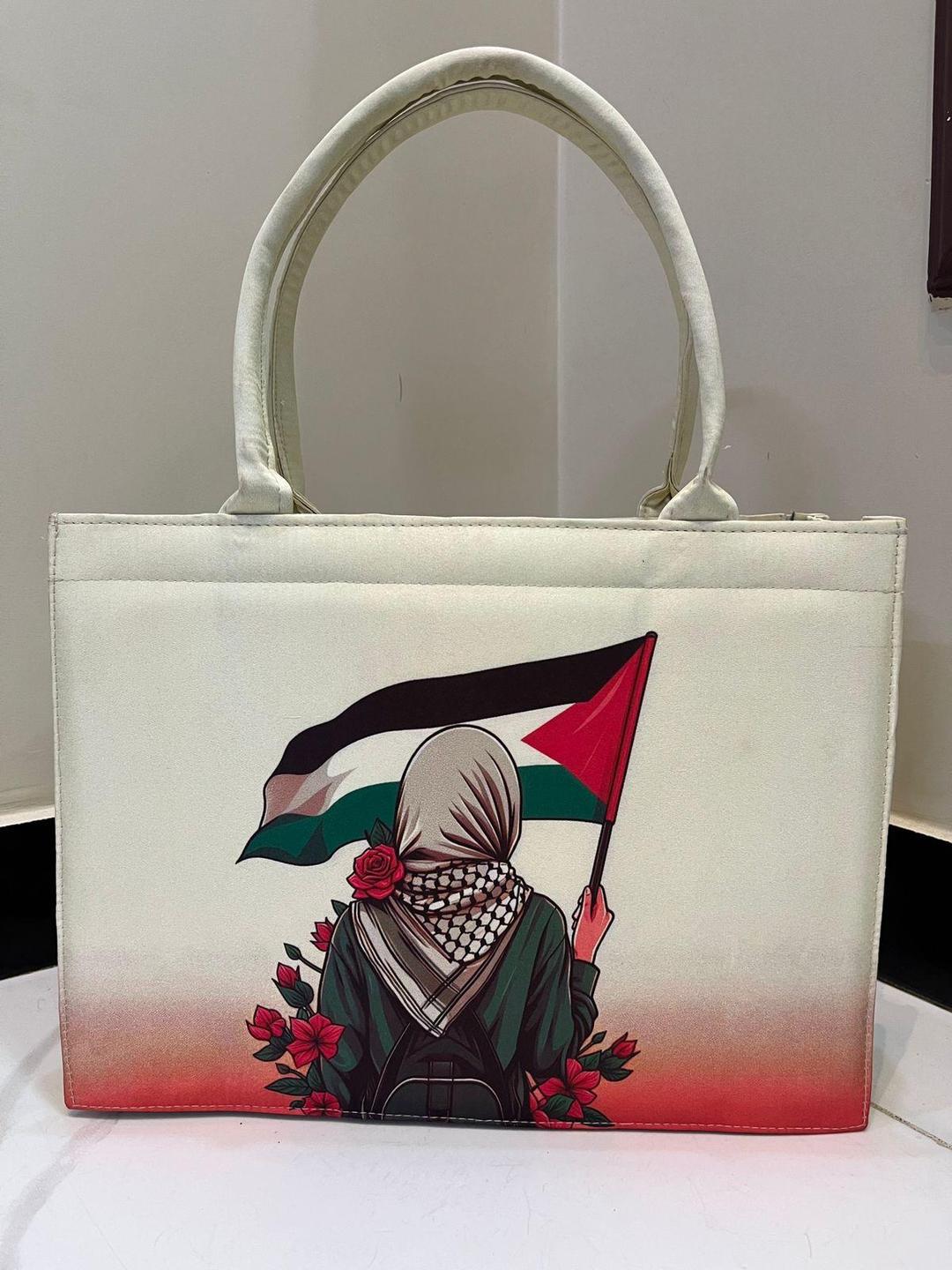 Girl's Canvas Printed Handbag