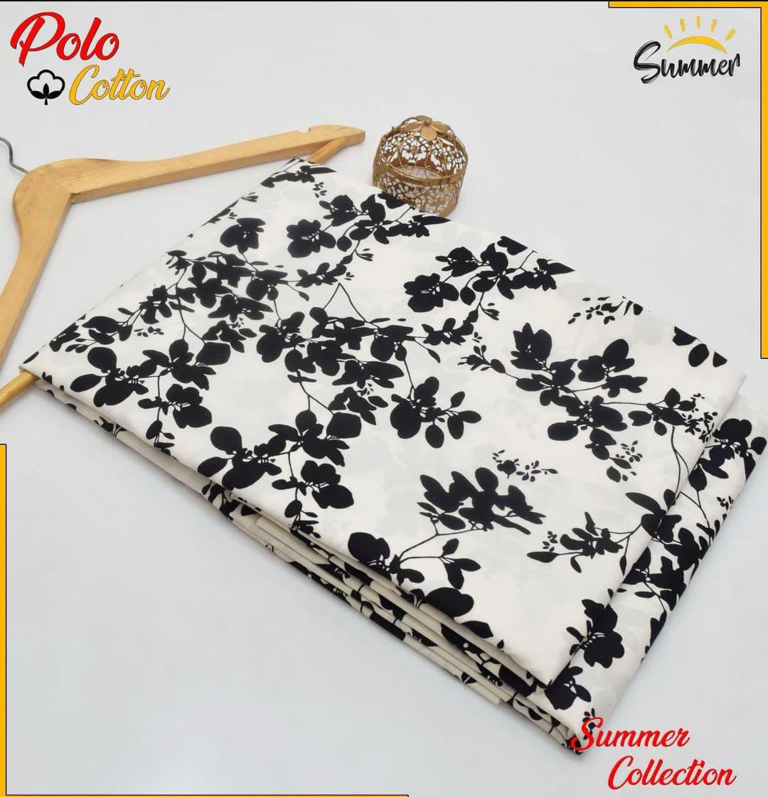 Women Unstitched Cotton Printed Suit