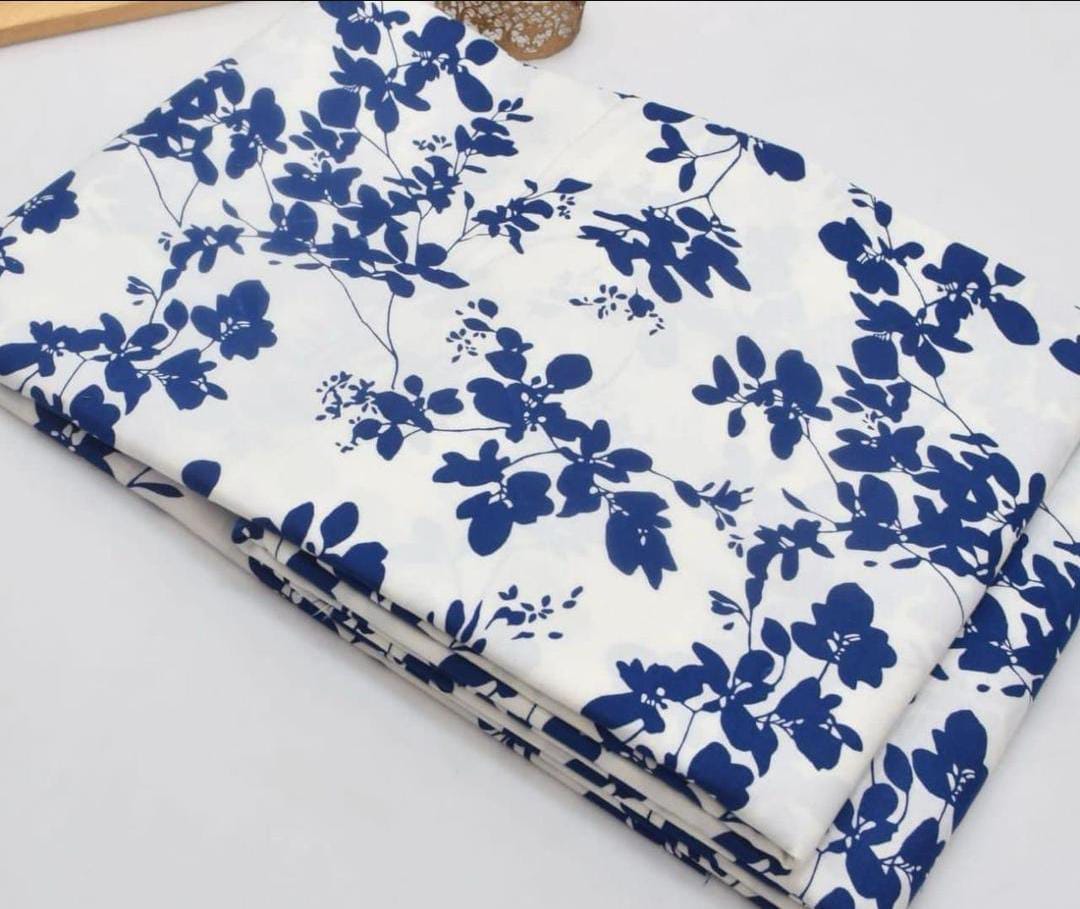Women Unstitched Cotton Printed Suit