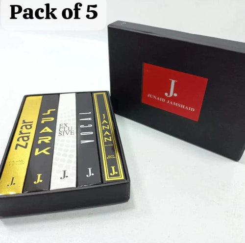 J. Perfume Pack Of 5 Unisex Perfumes
