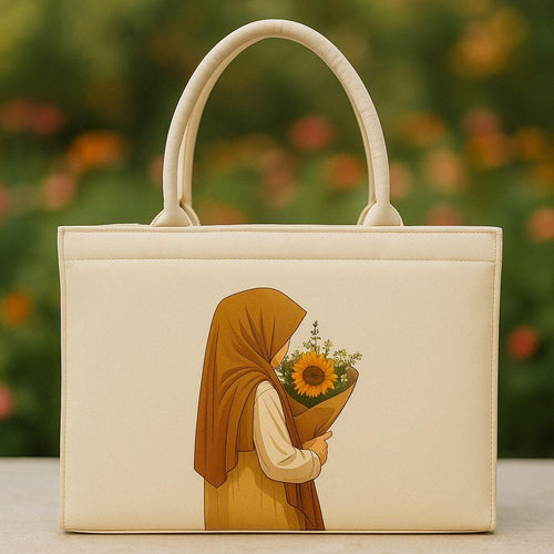 Girl's Canvas Printed Handbag