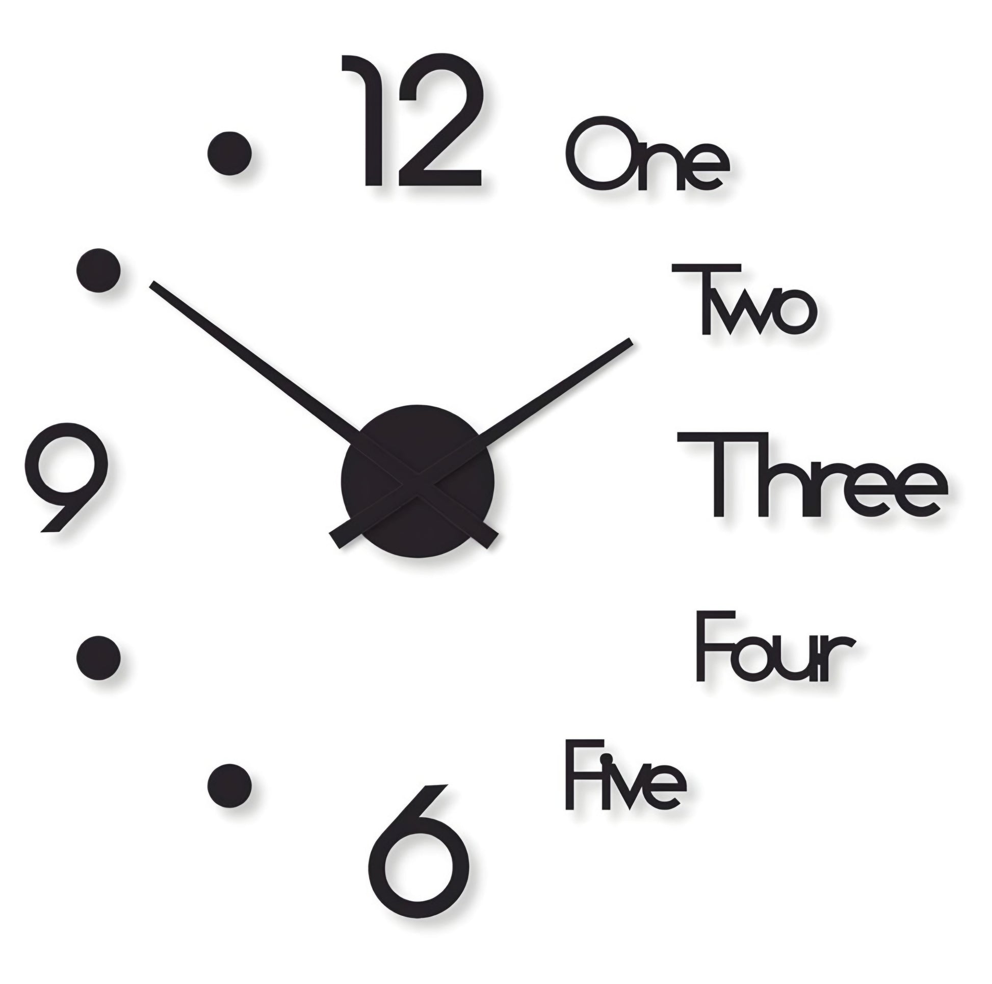 Modern Wooden Wall Clock