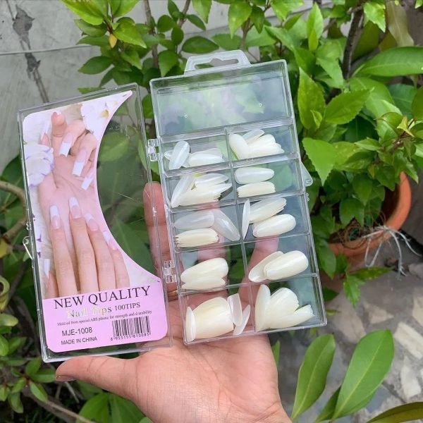 Nail Tips 100 Pcs / Artificial Nails | Premium Quality Diy False Nails