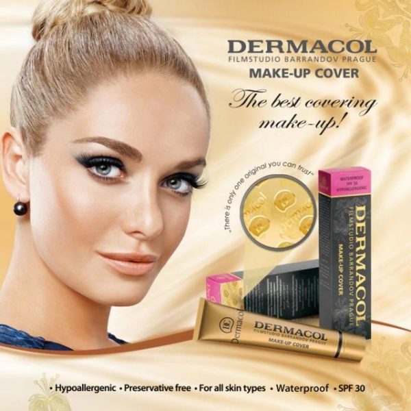 Dermacol Makeup Cover Foundation | Best Quality Makeup Cover Foundation – 30g – Waterproof Foundation – F11 Shade