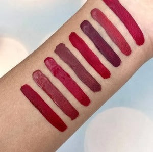 Mocallure Dark Nude Matte Lip Gloss Set | 8 Piece Set For All Skin Tones.