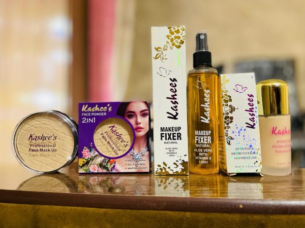 3 In 1 Kashee’s Deal, Foundation, Compact Powder, & Fixer
